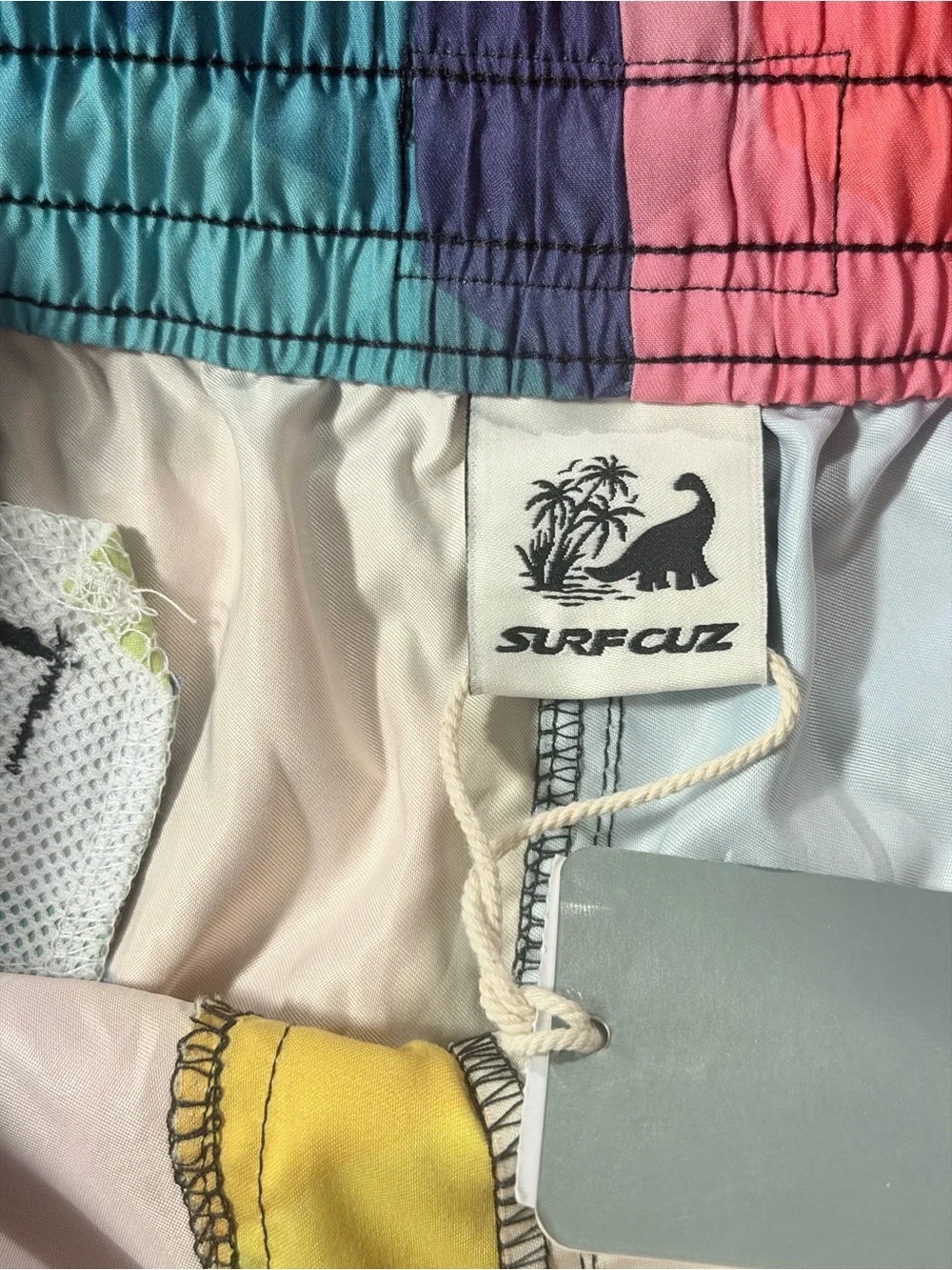 Rainbow Gradient Swim Shorts
